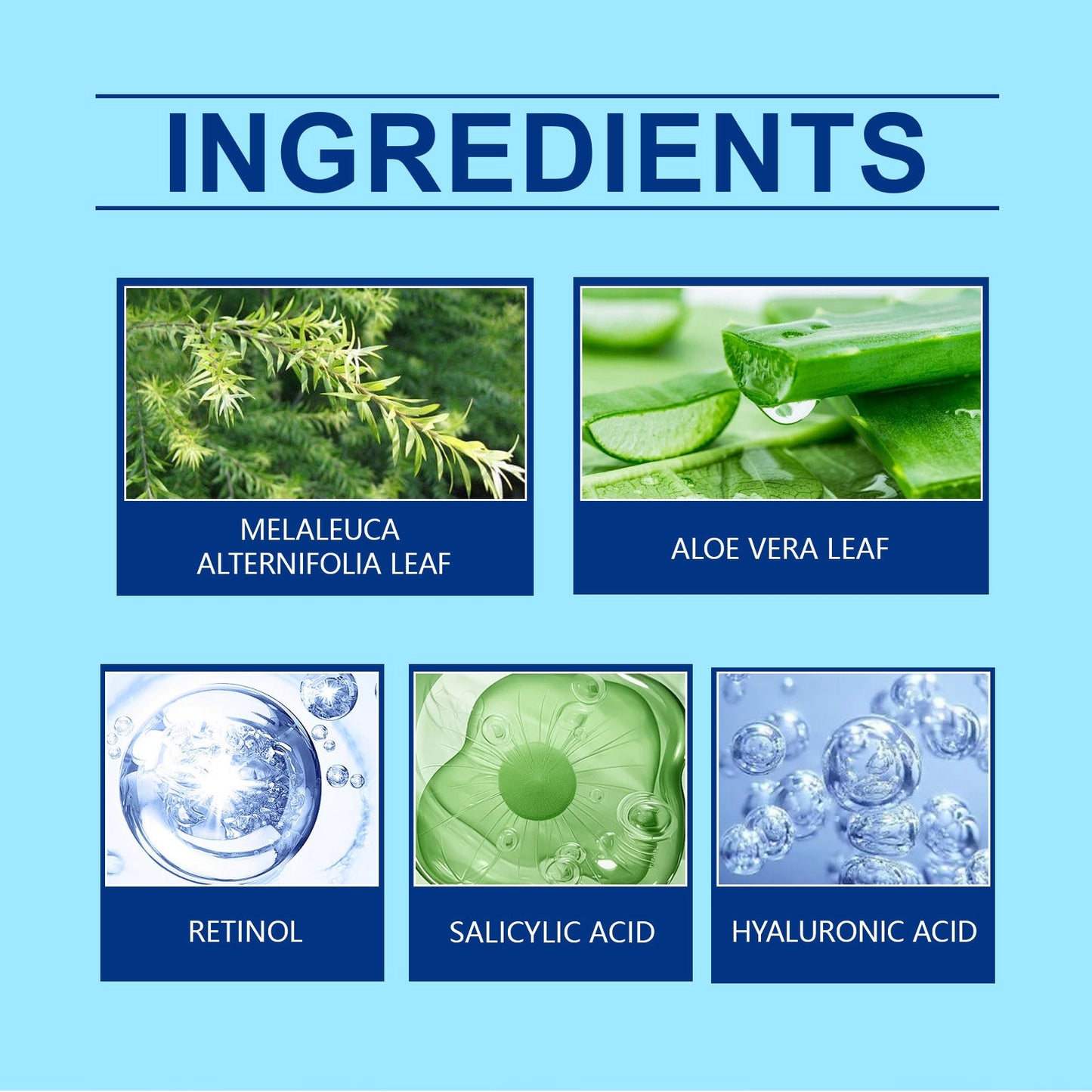 Retinol Gel Gently Cleanses Face Acne Care And Improves Skin Gel - Korvel