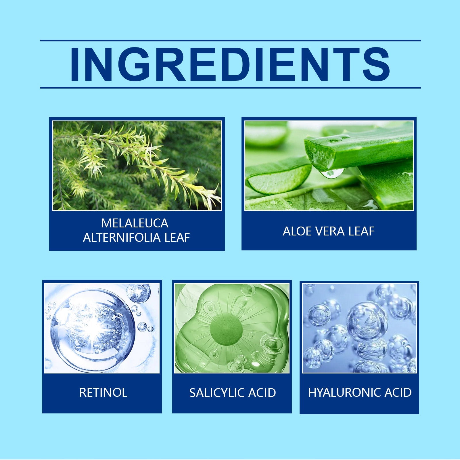 Retinol Gel Gently Cleanses Face Acne Care And Improves Skin Gel - Korvel
