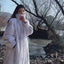 Women's Cross-Design Mink Fur Coat