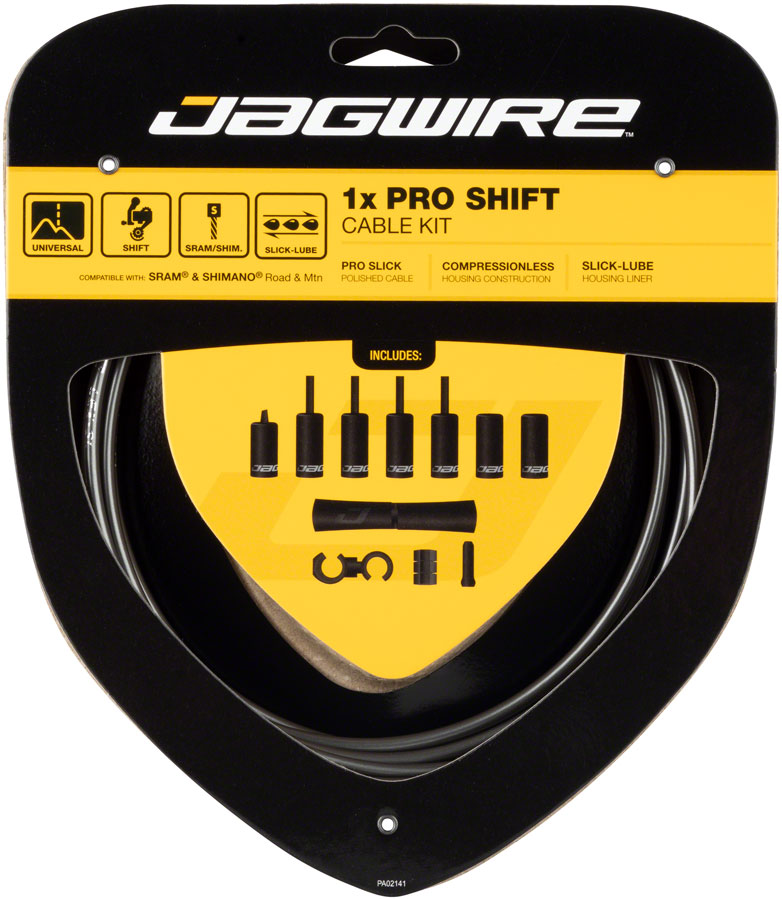 Jagwire 1x Pro Shift Kit - Gris Glacé pour SRAM/Shimano