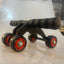 New Design Foldable Abs Plastic Abdominal 4 Wheel Exercise Wheel Abdominal Set Kit Gym Equipment - Korvel