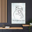 L'impression sur toile Chat Le Monde Peut Attendre