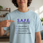 S.A.F.E. Seizure First Aid T-Shirt – Epilepsy Awareness Tee