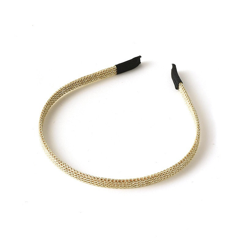 Minimalist metal spring hair clip fine hairpin head clip - Korvel