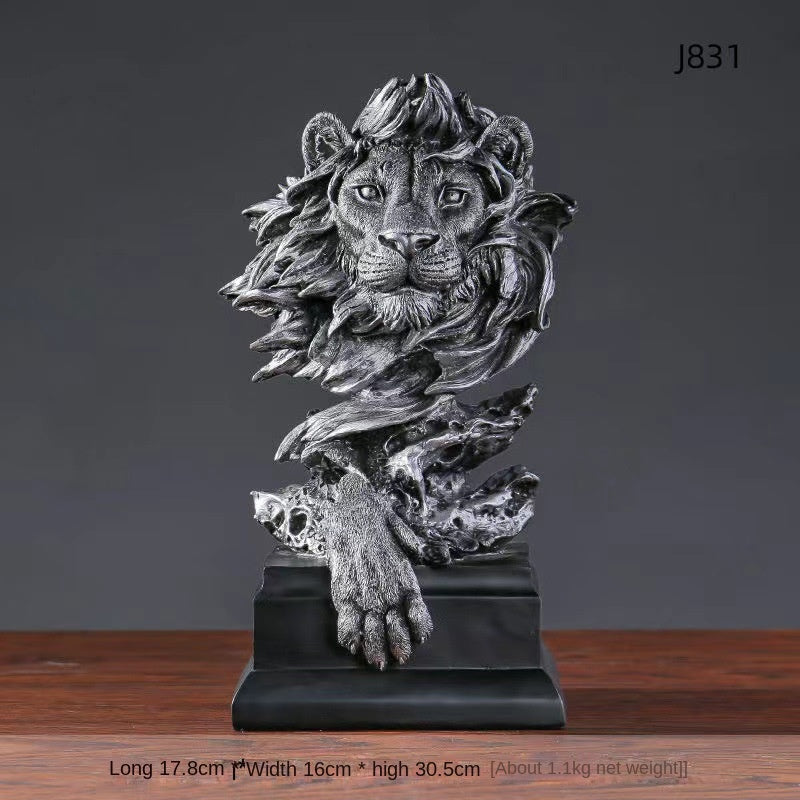 Abstract art couple decoration living room wine cabinet study decoration figure sculpture handicrafts - Korvel