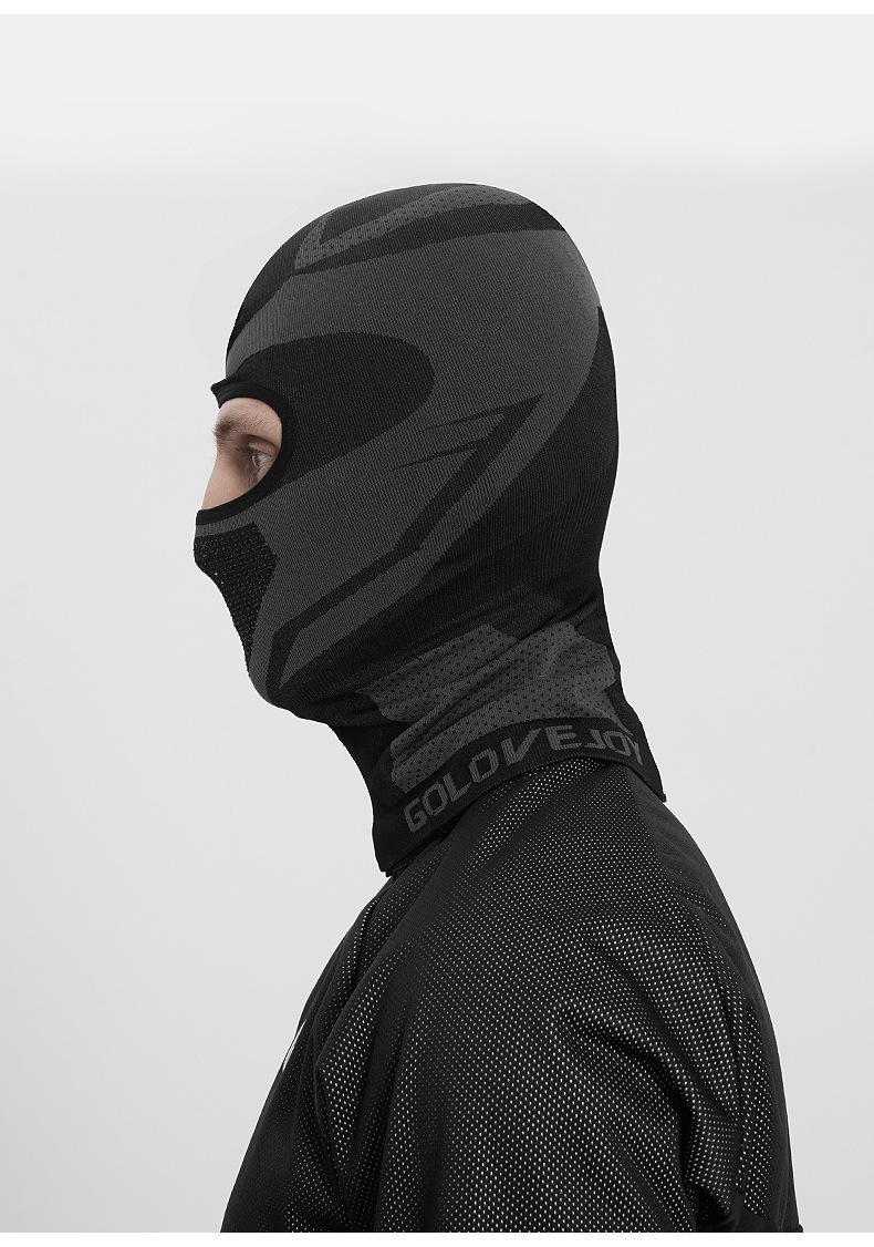 Winter Cycling Warm Scarf For Men And Women Double Layer With Fleece Thickened Cold Mask Windproof Ear Protector Head Cover - Korvel