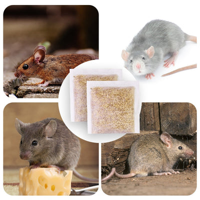 Natural Mouse Rodent Pouch Pest Control Anti Mouse Trap Repel Mice from Nesting & Freshen Air Cinnamon/Peppermint Oils - Korvel