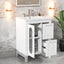 Elegant 24" Bathroom Vanity with Sink and Storage