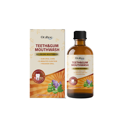 Herbal Mouthwash, Herbal Ingredients Gently Clean Teeth Odor Daily Care Mouthwash - Korvel