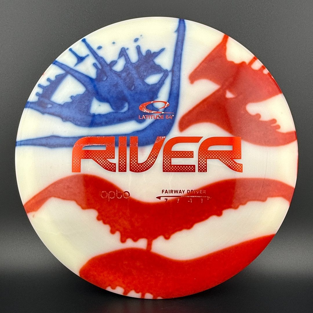 Opto River - Flag MyDye Disc Golf Driver