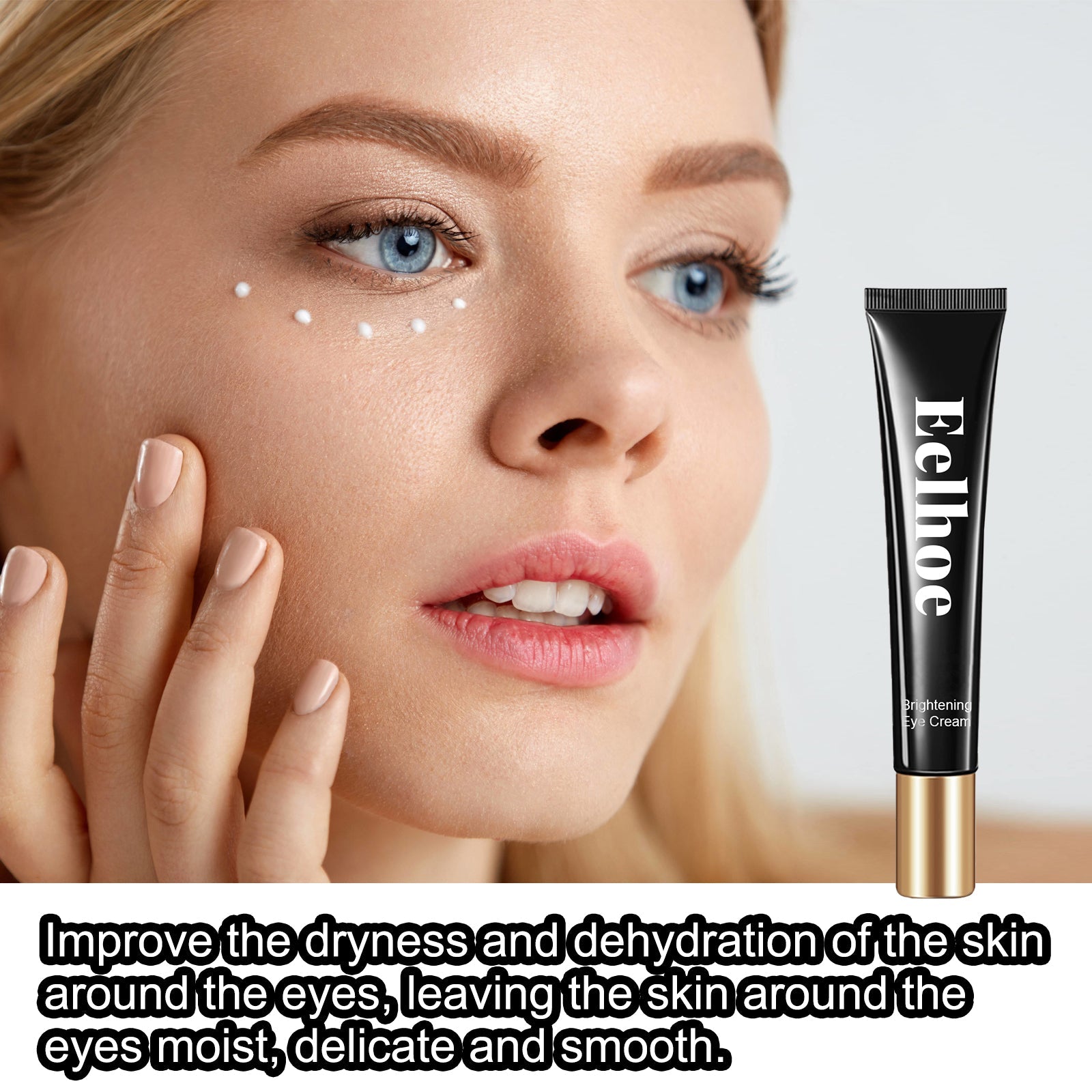 Astaxanthin Caviar Eye Cream, Moisturizing Skin Care Firming Fade Lines Eye Cream - Korvel