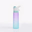 700ml frosted spray water cup outdoor sports kettle cooling water replenishment convenient advertising cup - Korvel