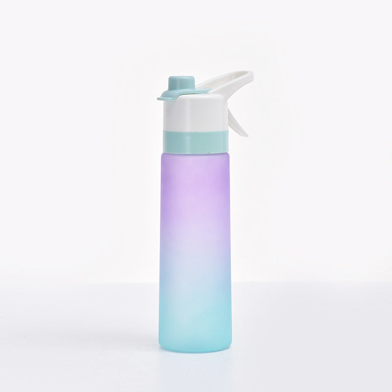 700ml frosted spray water cup outdoor sports kettle cooling water replenishment convenient advertising cup - Korvel