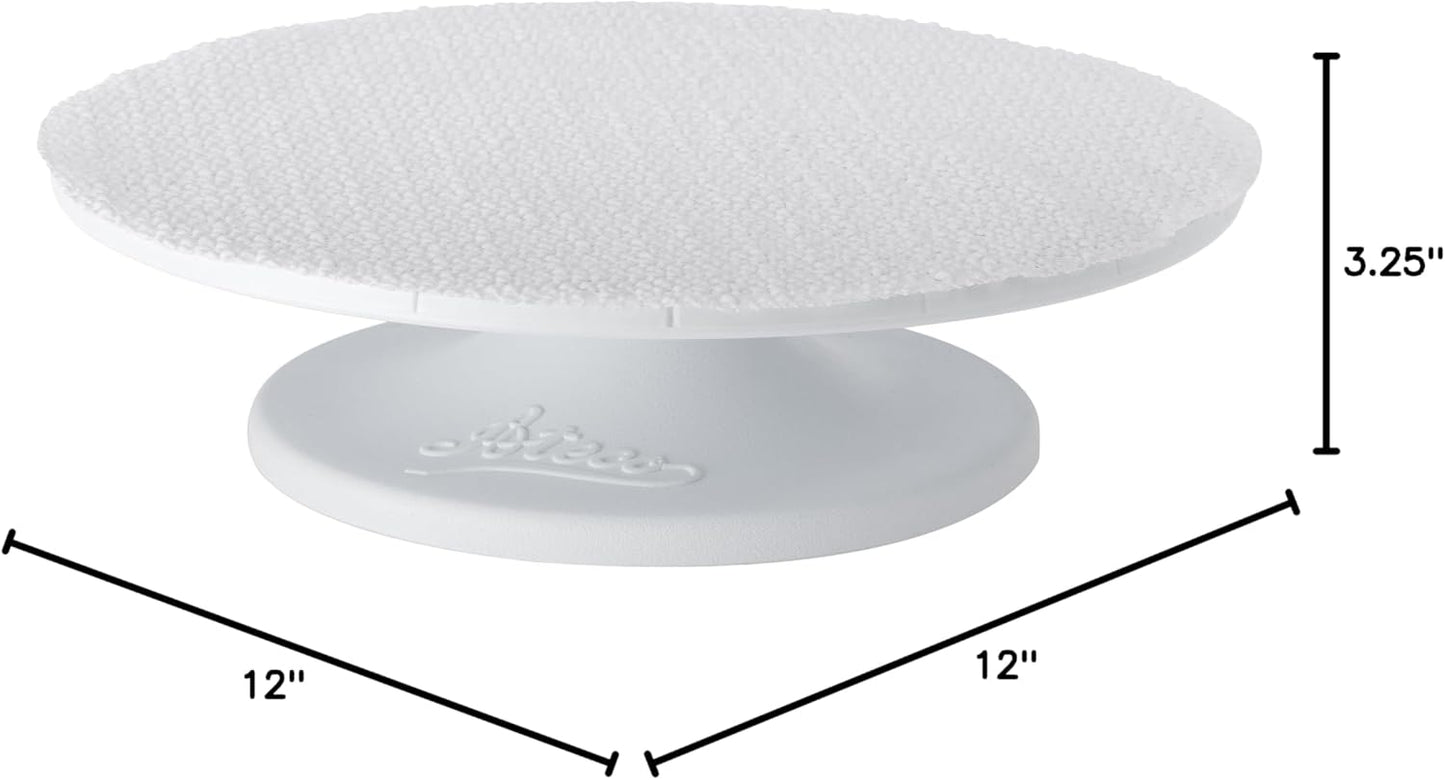 12" Revolving Plastic Cake Turntable