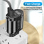 PD20W Mobile Fast Charging Charger 5V4A US, European, and British Standard Speed Matching Device PD+QC3.0 Travel Charging Head - Korvel