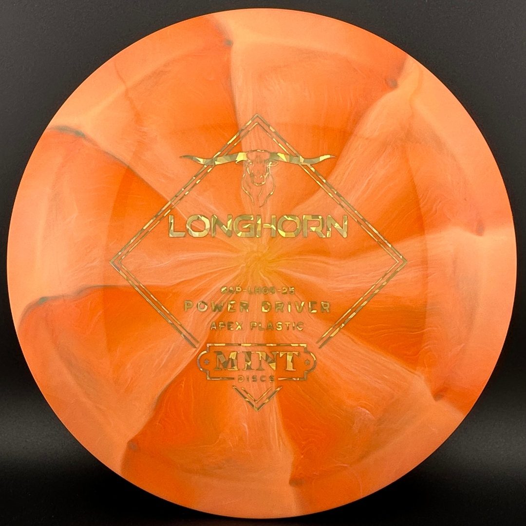 Swirly Apex Longhorn Disc Golf Driver