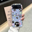 Cute Coal Ball Slim Waist Foldable Phone Case for Samsung Galaxy Z Flip 4/5/6/7 - Korvel