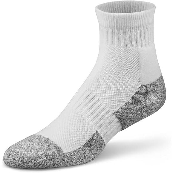 Calcetines Diabéticos Dr. Comfort Crew - Blanco (Mediano)