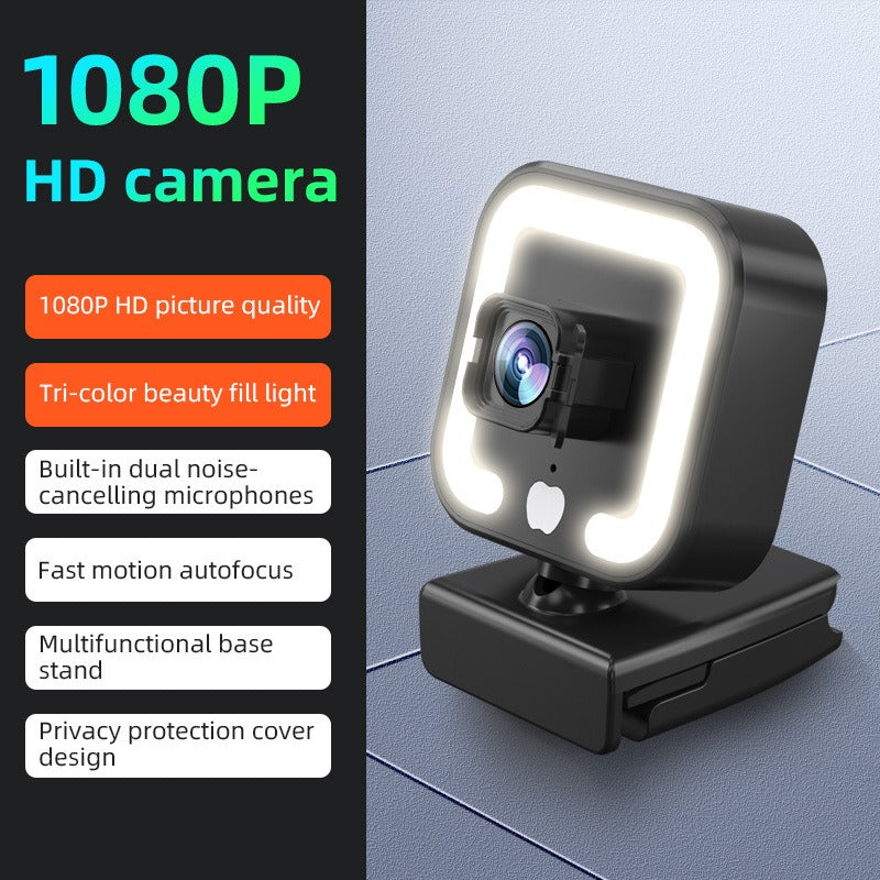 4k beauty autofocus 1080p computer camera high-definition network USB live streaming webcam2k - Korvel