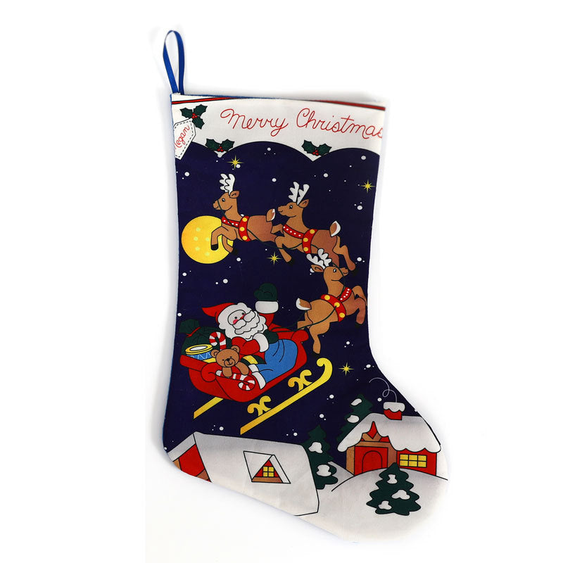 Christmas decorations, Christmas socks, pendants, gift bags, candy bags, holiday decorations, and dressing supplies - Korvel