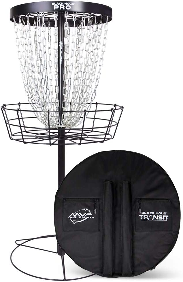 Canasta de Disc Golf MVP Black Hole Pro con Bolsa de Transporte