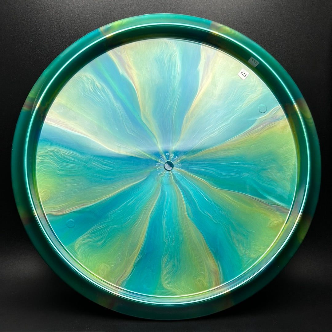 Sublime Swirl Mustang Mini Stamp Disc Golf Disc
