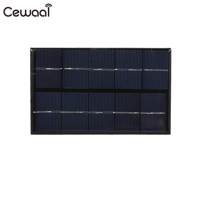 Cewaal 5W Portable USB Solar Panel Charger
