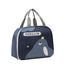 Cute cartoon lunch box bag for students and office workers with side opening, waterproof and thick insulation lunch bag - Korvel