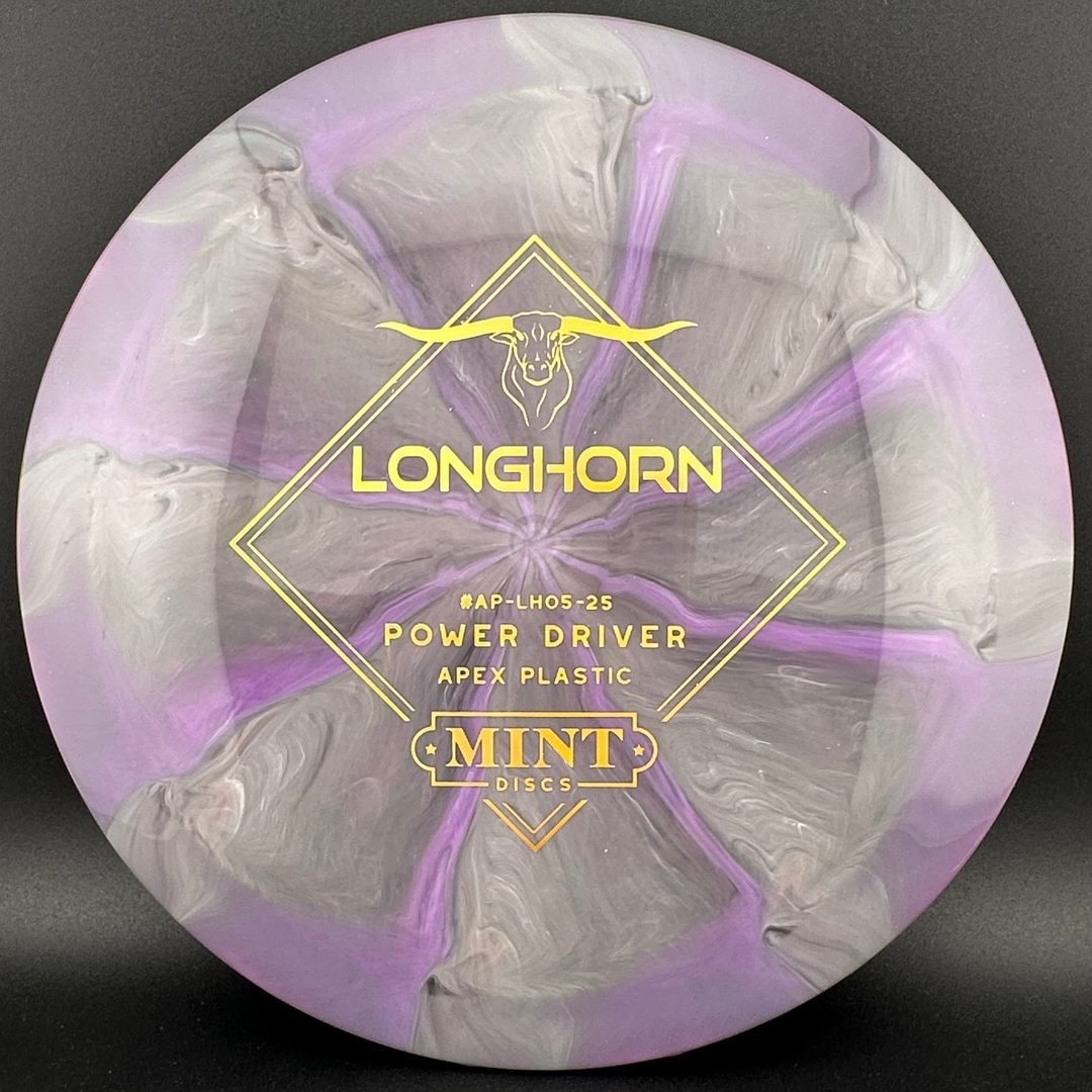 Swirly Apex Longhorn Disc Golf Driver