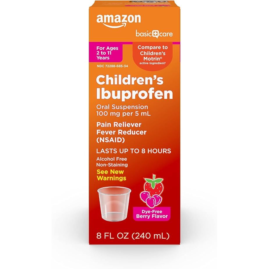 Children's Ibuprofen Oral Suspension 100 mg/5 mL Unit Dose Cups