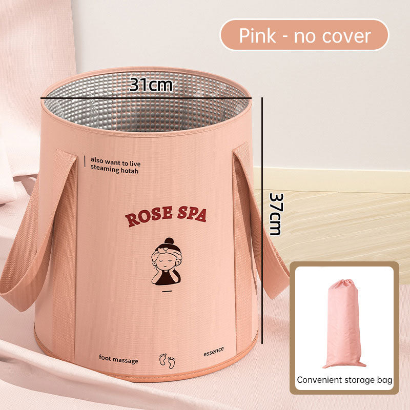 Bassin de bain de pieds portable et pliable pour la maison et les voyages