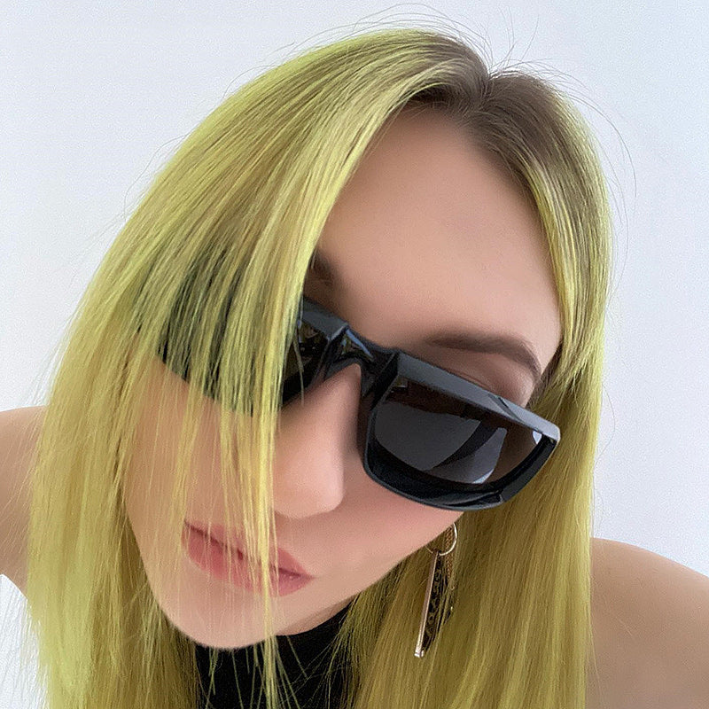 Sunglasses Men's Steam Punk Sunglasses Women's Anti Ultraviolet Personalized Riding Glasses - Korvel