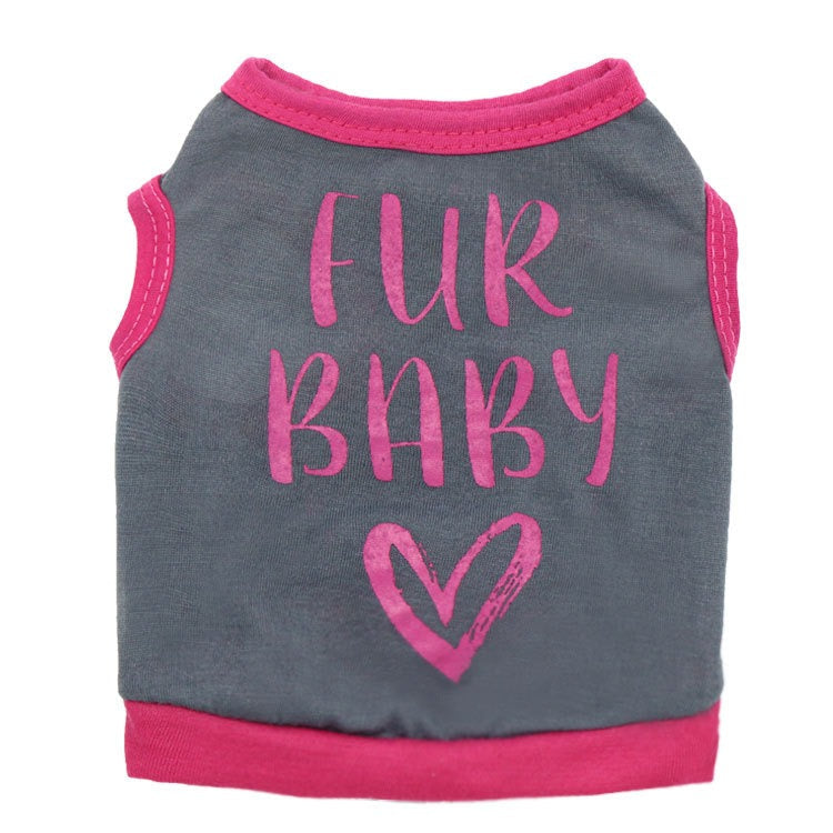 Dog Clothes Summer Clothes Teddy Bears Small Dogs Milk Dogs Puppy Clothes Pet Dog Vest Thin - Korvel