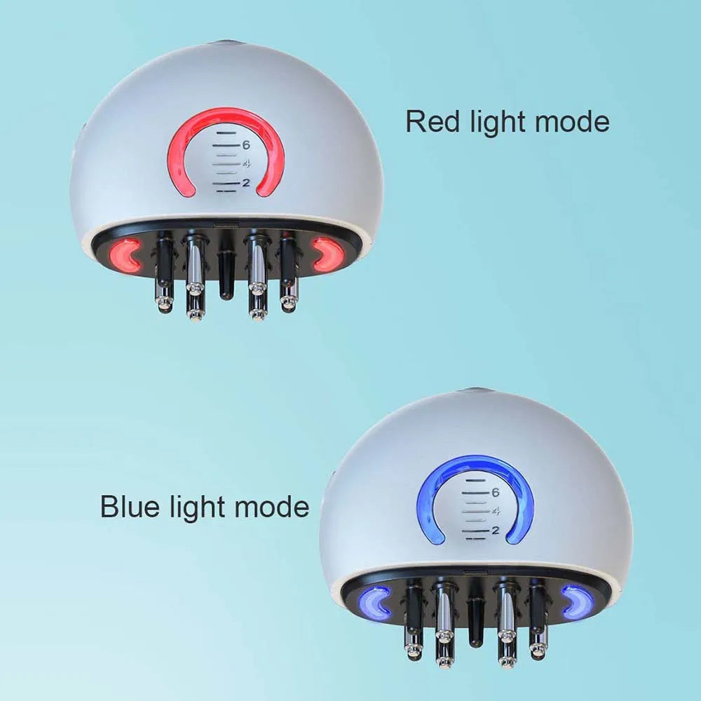 Peigne de croissance capillaire applicateur de cuir chevelu LED pour hommes et femmes