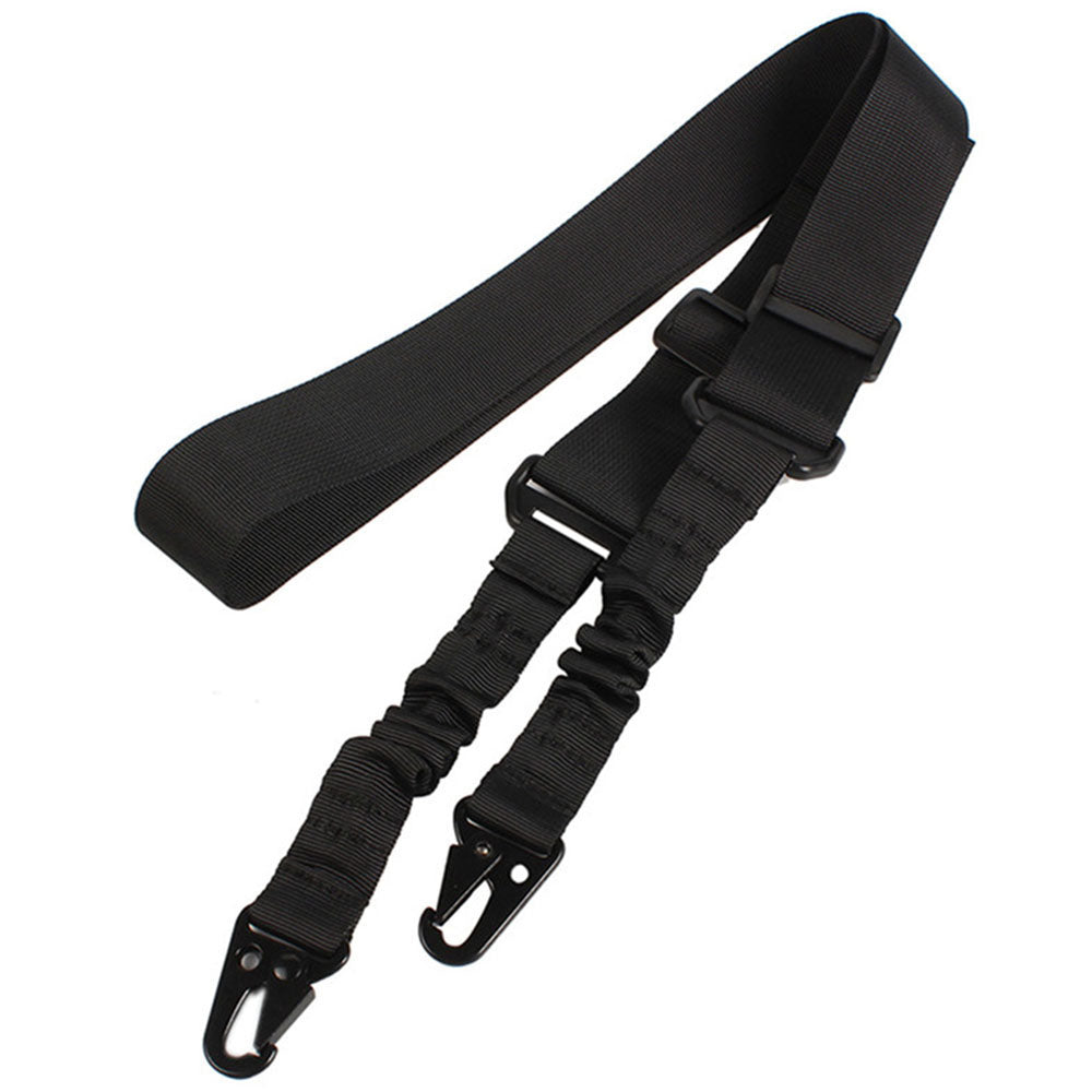 Sangle de fusil tactique premium à 2 points avec boucle en métal QD