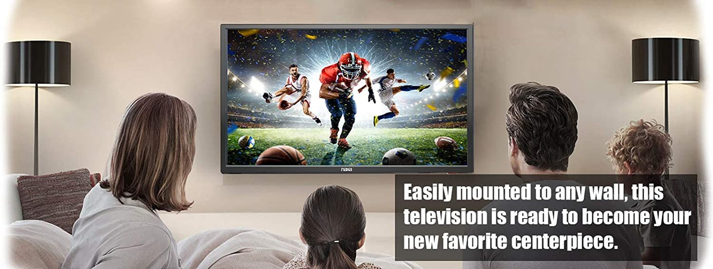 Naxa 32" LED HDTV with Built-in DVD Player and Media Options