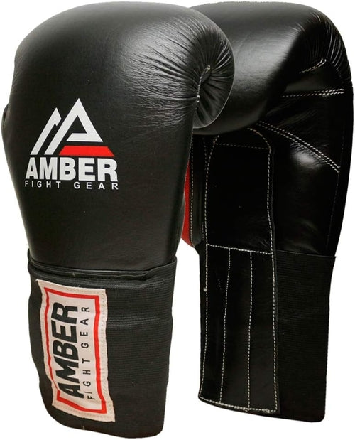 MFG Professional Hook and Loop Leather Training Boxing Gloves
