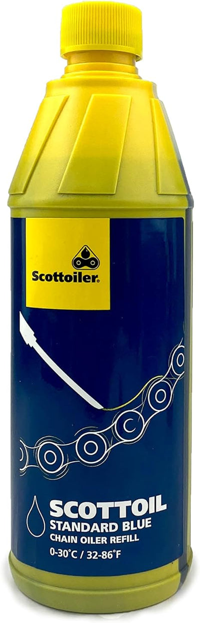 Scottoil Traditional Blue Chain Oil Refills - 8.4 FL. OZ.