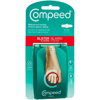 Compeed Bandages pour ampoules aux orteils - 8 unités