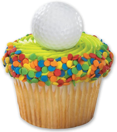 Golf Ball Cupcake Rings - 144 Count