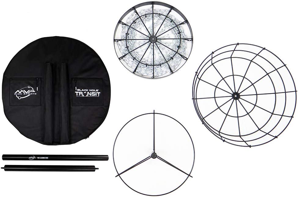 Canasta de Disc Golf MVP Black Hole Pro con Bolsa de Transporte