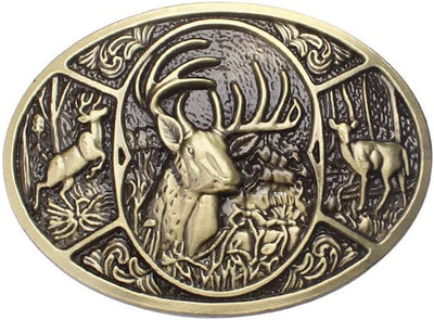 Majestic Deer Buckle - A Touch of Wilderness - Korvel