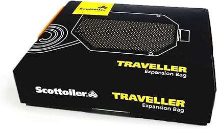Scottoiler Traveller Expansion Bag - Ultimate Range Extender for Chain Oiling - Korvel