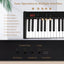 Juego de Piano Electrónico Portátil de 61 Teclas con Soporte y Taburete