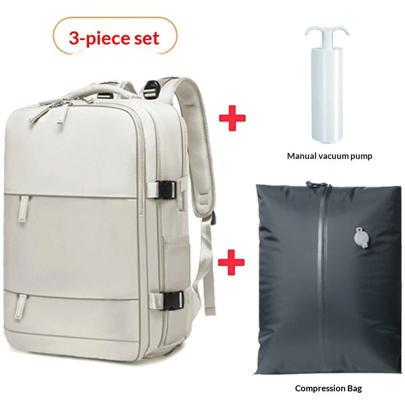 Premium Waterproof Vacuum-Compression Business Backpack
