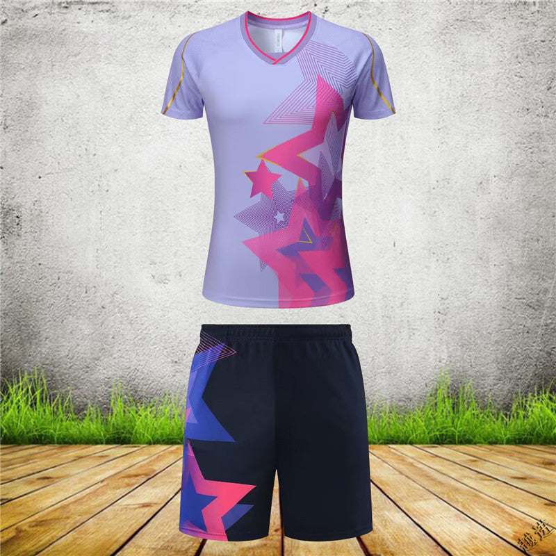 Ensemble de vêtements de sport de badminton et de volley-ball premium