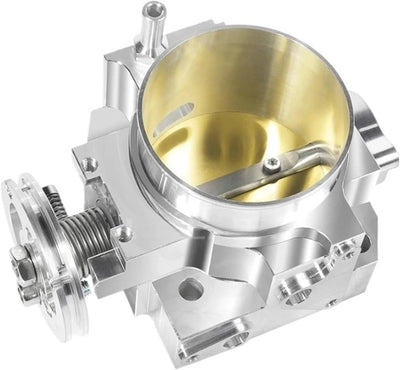High-Performance 70mm Silver Billet Aluminum Throttle Body for Honda K-Series Engines - Korvel