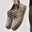 Zapatos Planos Casual Elegantes para Hombre - Cuero Mate con Cordones