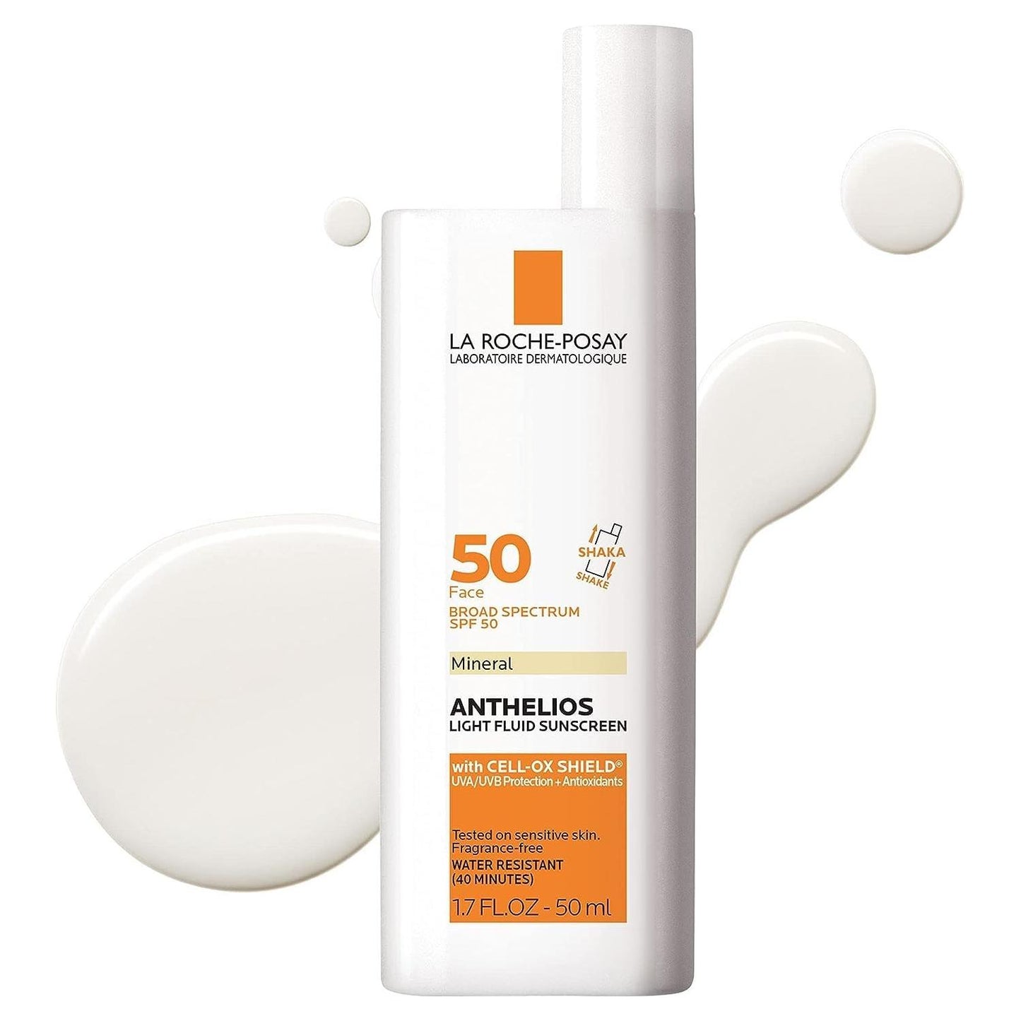 La Roche-Posay Anthelios Light Fluid Sunscreen SPF 50 - 1.7oz