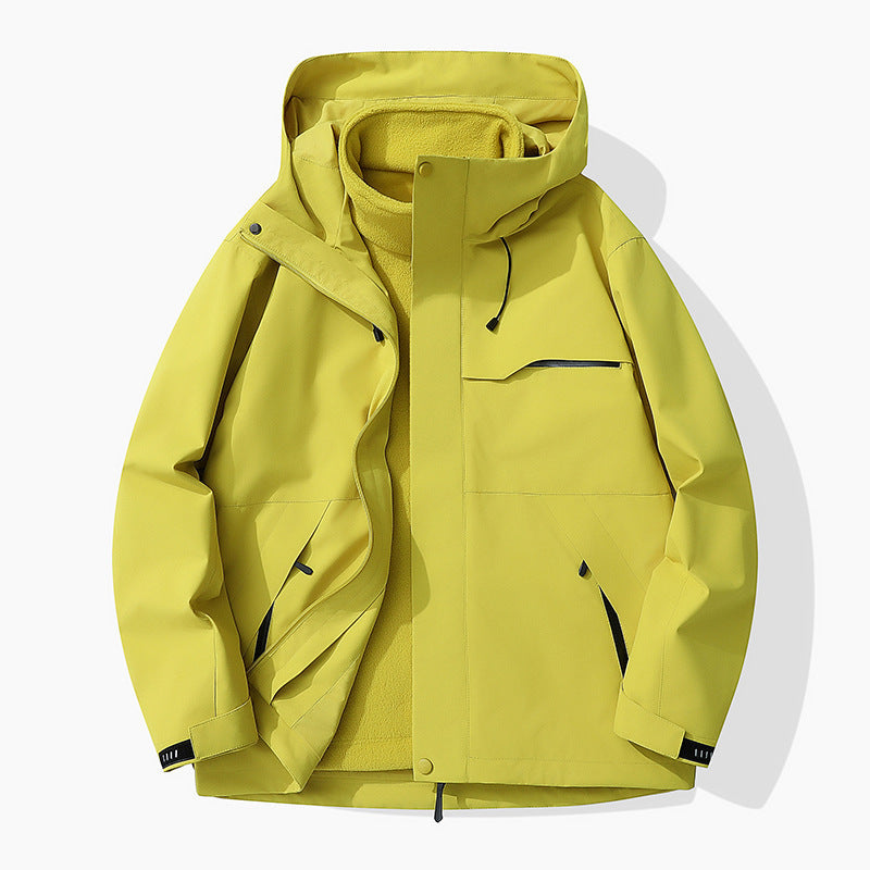 Veste de sport imperméable en coton pour homme